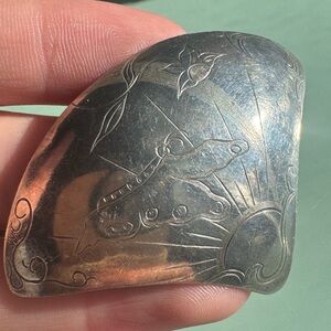 Vintage Sterling Silver Pin Brooch 10.3g